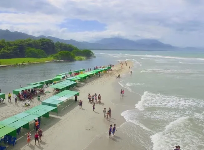 Rio Buritaca y el Mar