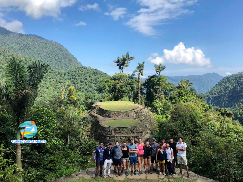 Ciudad Perdida Santa Marta panorámica