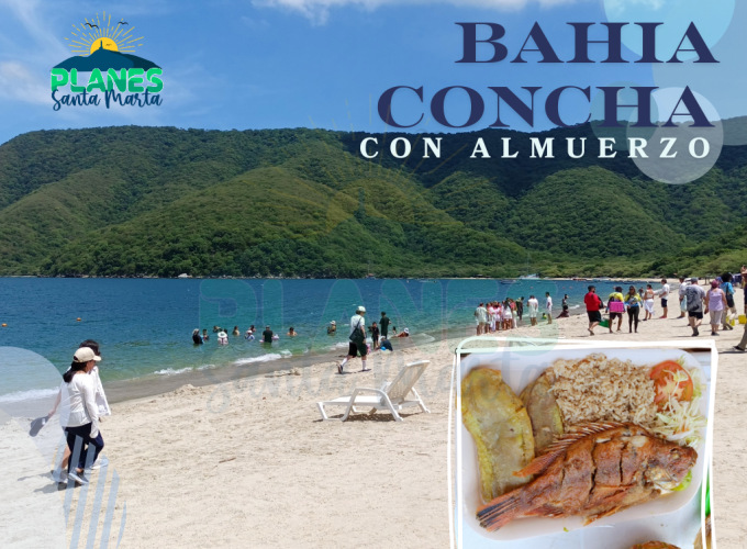 Tour Bahía Concha con almuerzo Santa Marta