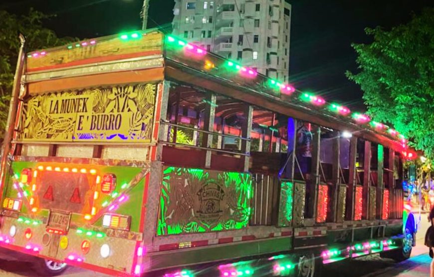Recorrido Nocturno por Santa Marta en Chiva Rumbera