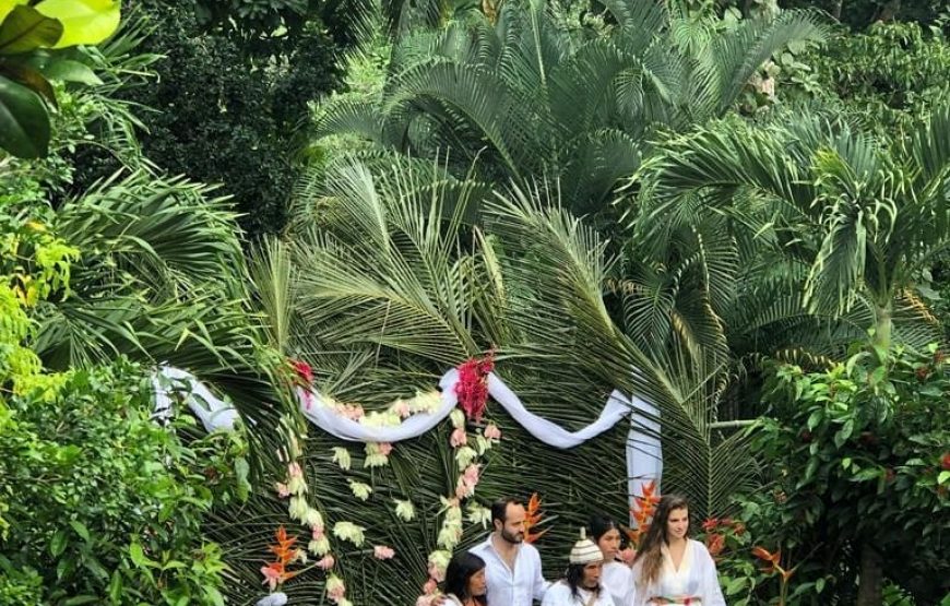 Matrimonio Indígena Kogui en Bohío Indígena