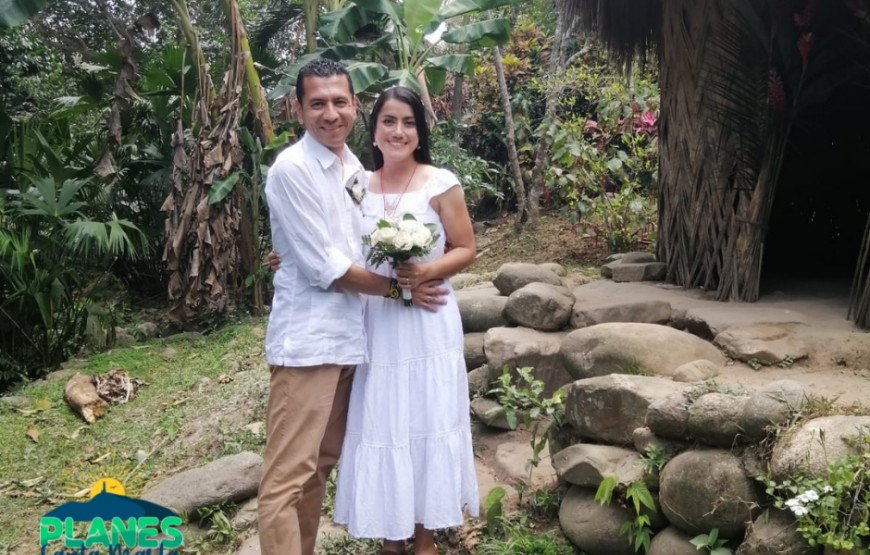 Matrimonio Indígena Kogui en Bohío Indígena
