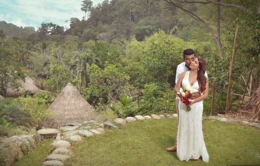 Matrimonio Indígena Kogui en Bohío Indígena