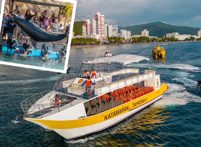 Tour Por Las Playas De Santa Marta En Katamaran Con Acuario Incluido