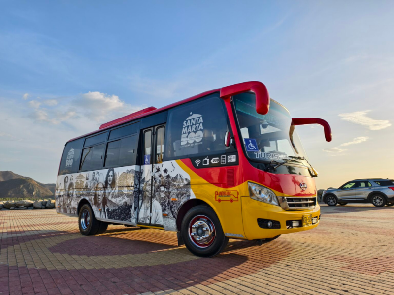 panoramic city bus santa marta