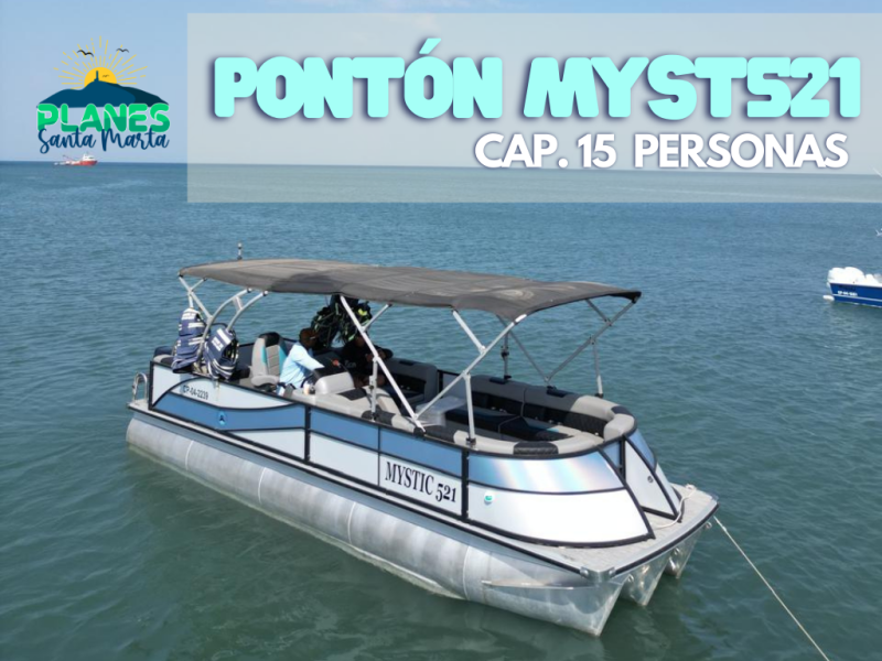 Pontón MYST521 Cap. 15 Personas