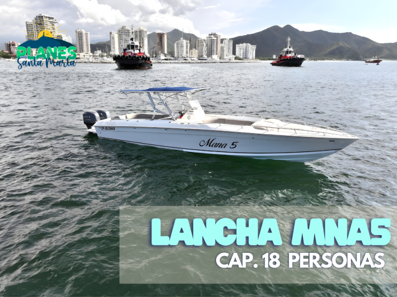 Lancha MNA5 Cap. 18 Personas