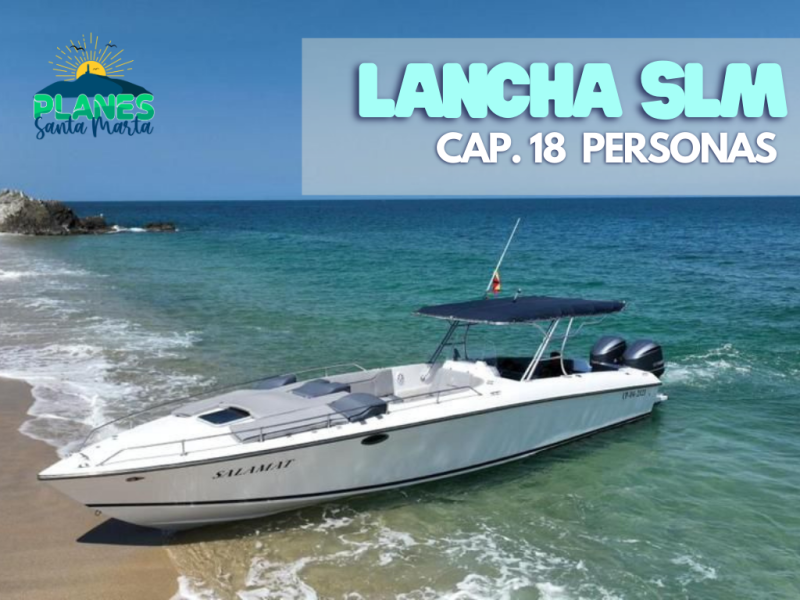 Lancha SLM Cap. 18 Personas