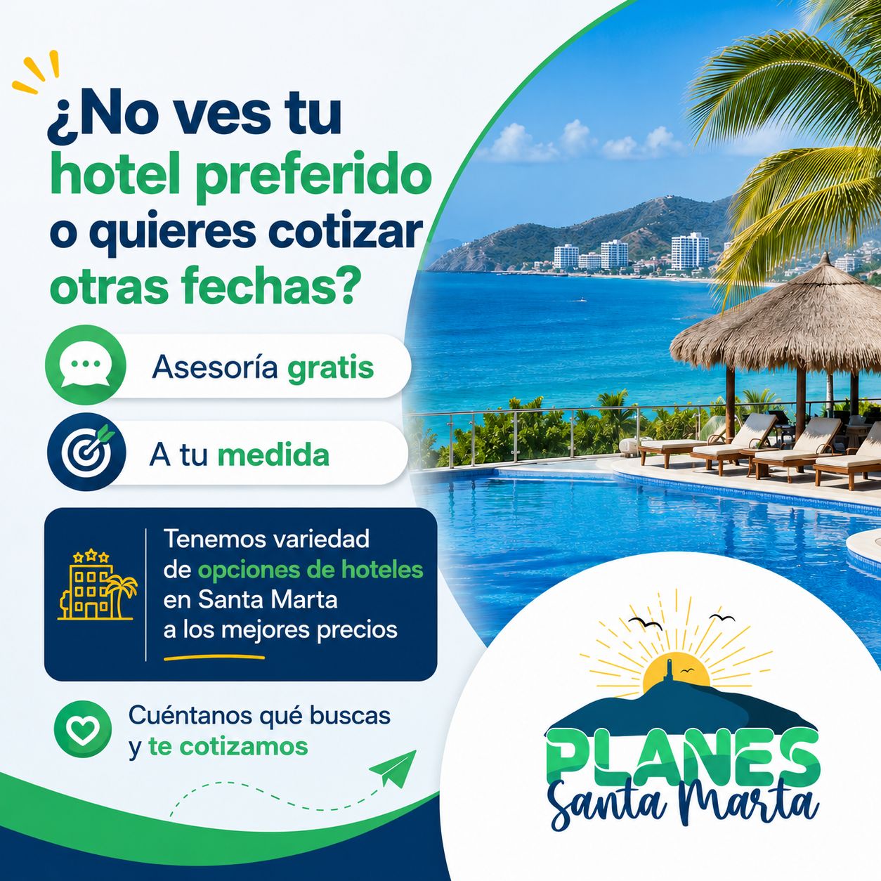 Cotizar hotel Santa Marta todo incluido