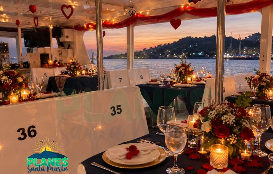 Cena en Catamaran en Santa Marta